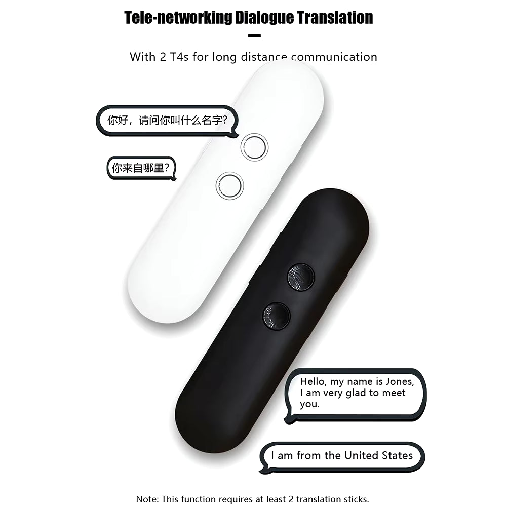 T4 Portable Language Translator Device 97 Languages Accents Instant Translator Device Photograph Translator Portable Dictionary