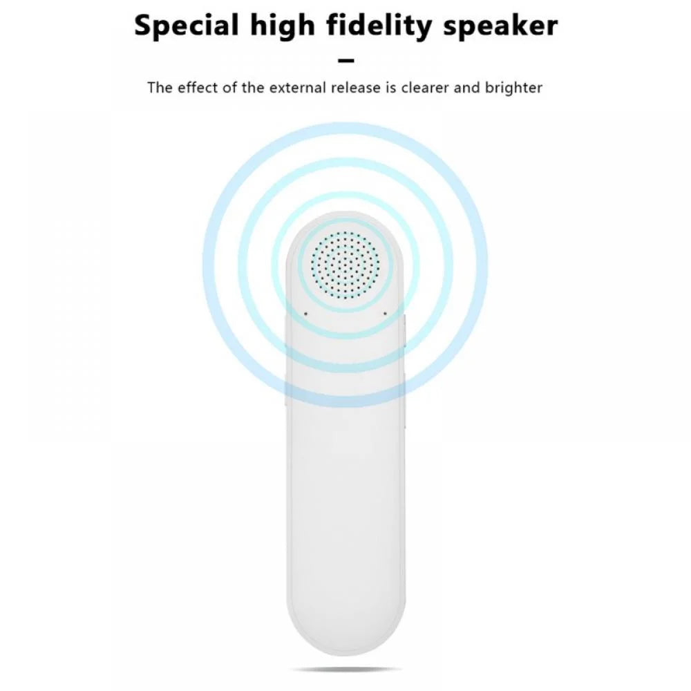 Portable Smart Translator Real Time Two Way Instant Voice Translation Support 42 Languages, Language Translator, Bluetooth Translator Device White