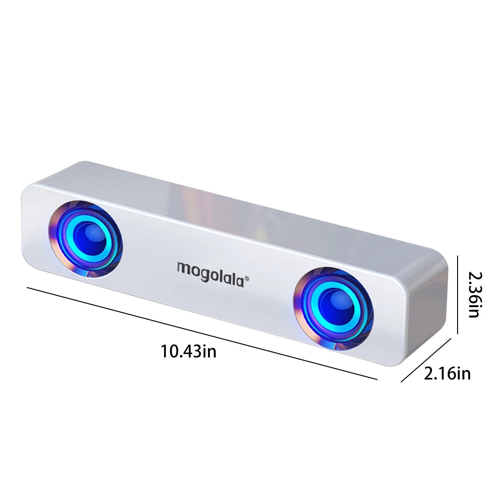 Clearance！Smart Appliances Wired Computer Dual-Speaker Audio Desktop Home Laptop Small Audio USB Wired Speakers Subwoofer Audio