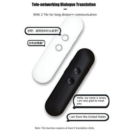 T4 Portable Language Translator Device 97 Languages Accents Instant Translator Device Photograph Translator Portable Dictionary