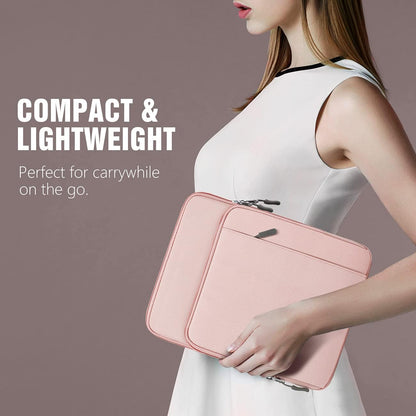 13.3-14 Inch Laptop Sleeve Carrying Bag for Surface Pro 9/8/X, Macbook Air 2022-2018, Macbook Pro M2 14"/13" M2/M1 Pro, Galaxy Tab S9+/S8+,Pink