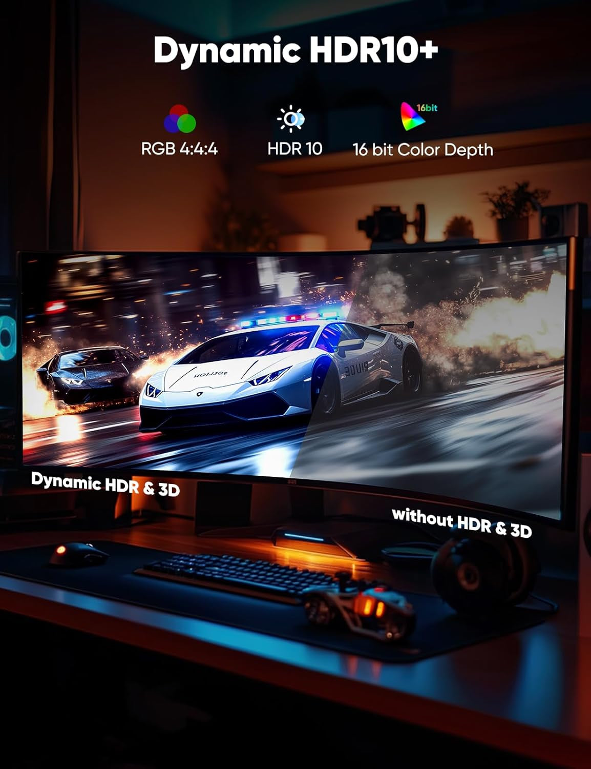 8K Displayport Cable 1.4, VESA Certified 8K/4K DP Cord 6.6Ft, Display Port Cable (8K@60Hz, 4K@144Hz, 2K@240Hz, 32.4Gbps), High Refresh Rate for Gaming Monitor, HBR3, HDR, Graphics Card, PC